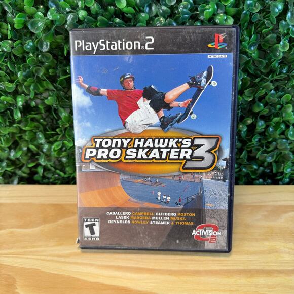Tony Hawk's Pro Skater 3 Blockbuster PlayStation PS2 Skate Sport Video Game - Picture 1 of 6